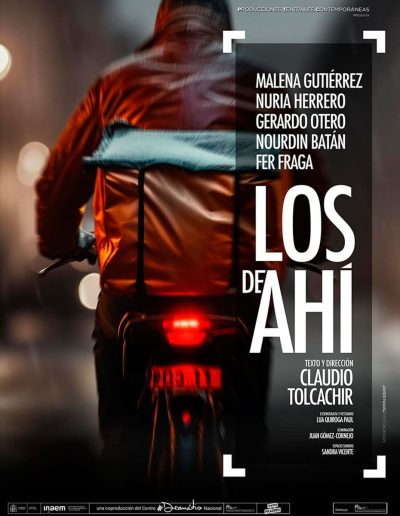 Producciones Teatrales Contemporáneas. Los de ahí- cartel.